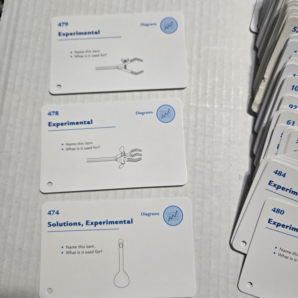 Barron's AP Chemistry Flash Cards Box Set - Picture 10 of 16